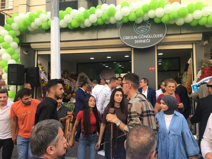 Giresun Gönüllüleri Derneğinin Dernek merkezi açılışı yapıldı
