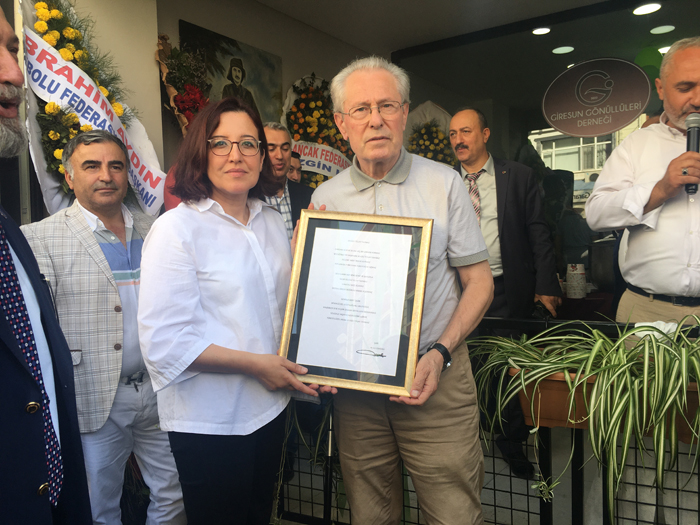 Giresun Gönüllüleri Derneğinin Dernek merkezi açılışı yapıldı