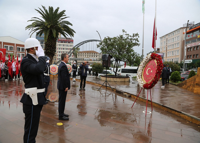 Atatürk’ün Giresun’a gelişi ve 19 Eylül Gaziler günü Giresun’da kutlandı