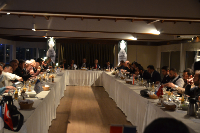 ŞEBİNSİAD İstanbul'dan Milletvekili aday adayı olan Giresunluları aynı sofrada buluşturdu