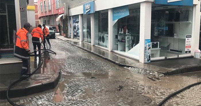 Şebinkarahisar’da Ramazan Bayramı öncesi bahar temizliği başlatıldı