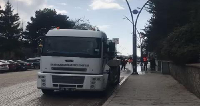 Şebinkarahisar’da Ramazan Bayramı öncesi bahar temizliği başlatıldı