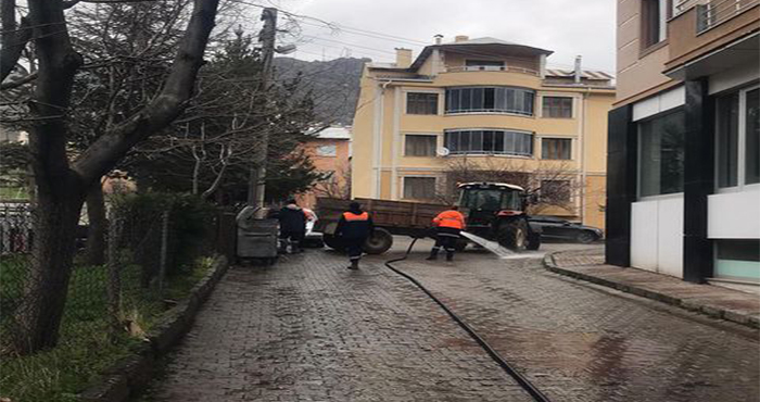 Şebinkarahisar’da Ramazan Bayramı öncesi bahar temizliği başlatıldı