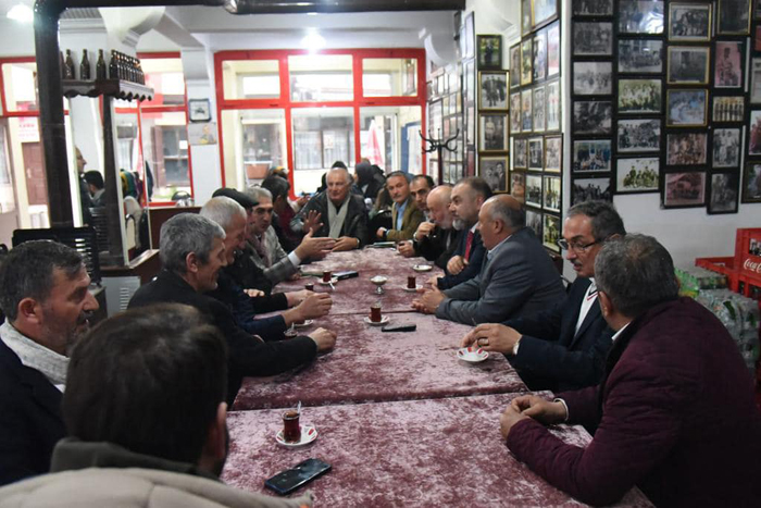Giresun Milletvekili adayı Tolga Erener Şebinkarahisar halkıyla buluştu