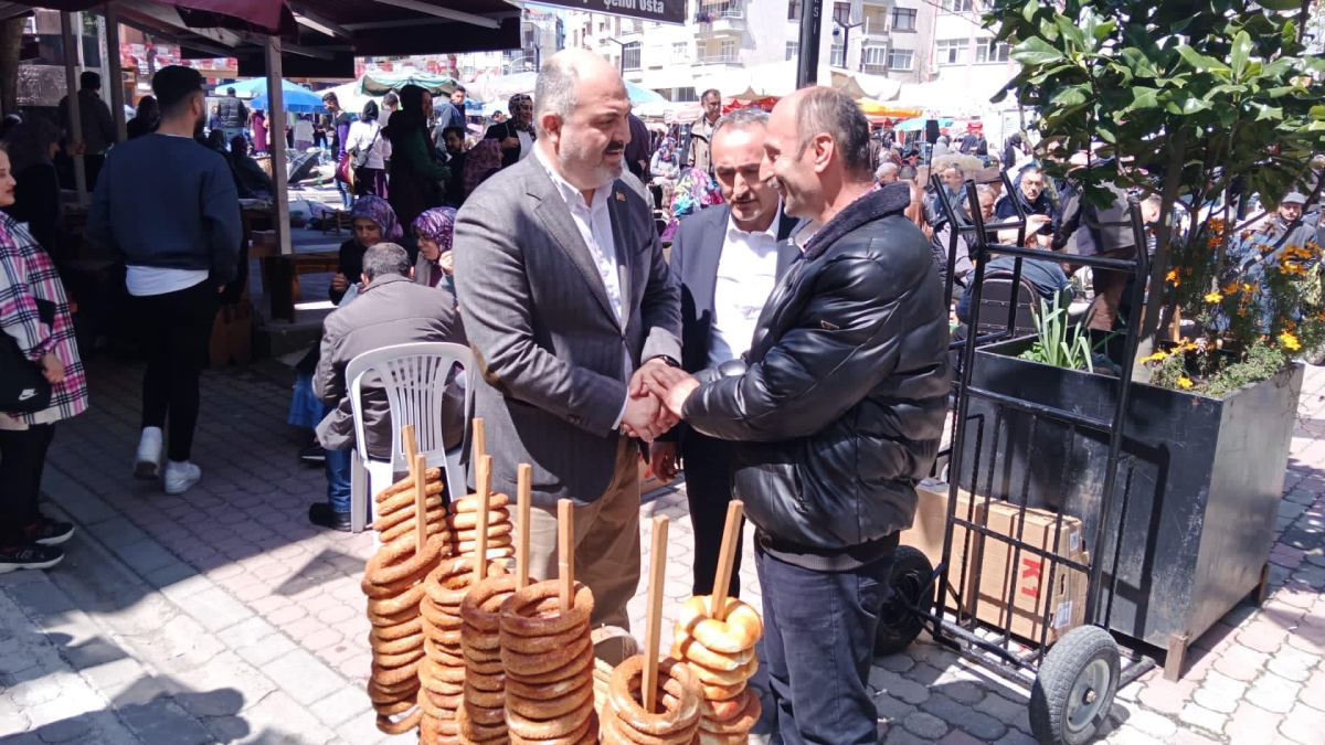 AK Parti Giresun İl Başkanı Mete Bahadır Yılmaz Görele'de...