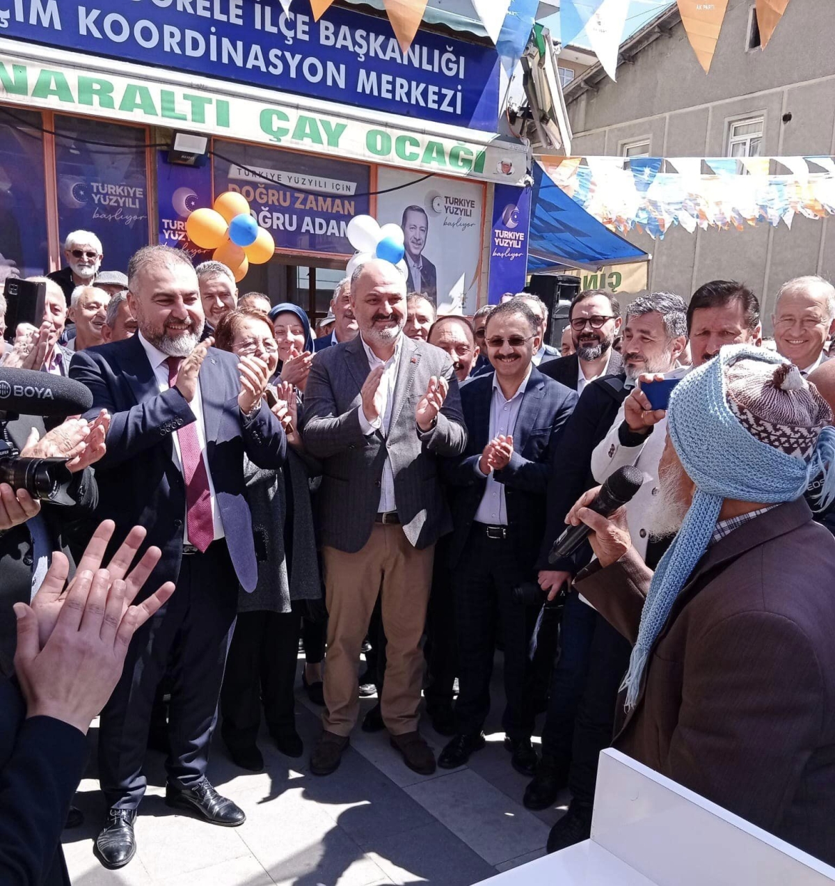 AK Parti Giresun İl Başkanı Mete Bahadır Yılmaz Görele'de...