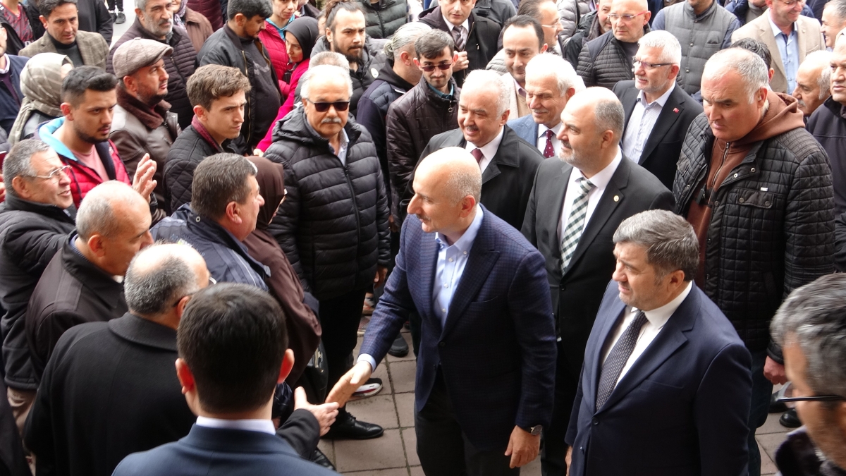 Ulaştırma ve Altyapı Bakanı Adil Karaismailoğlu, Giresun'da 