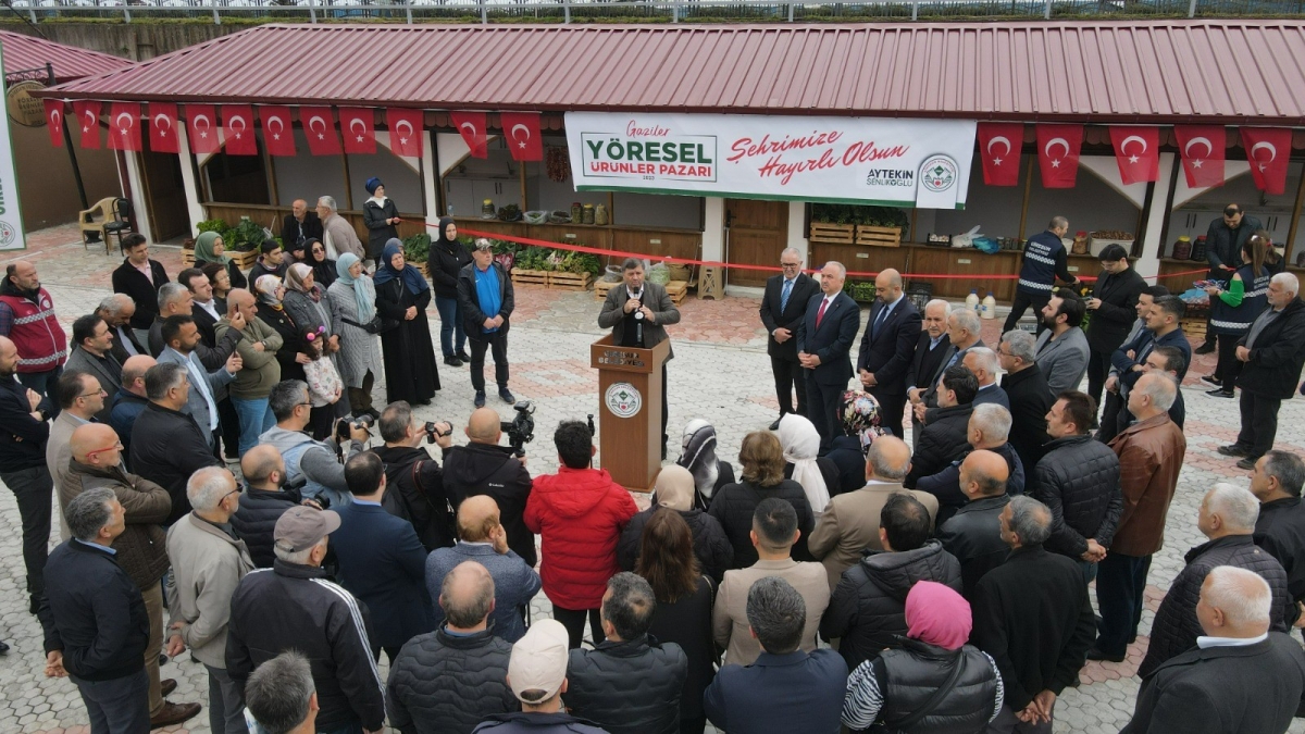 Giresun'da üreten kadınlar için yöresel pazar hizmete girdi