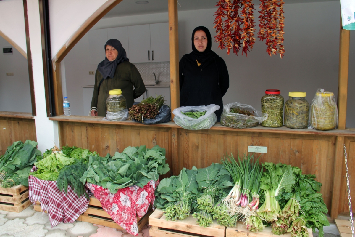 Giresun'da üreten kadınlar için yöresel pazar hizmete girdi