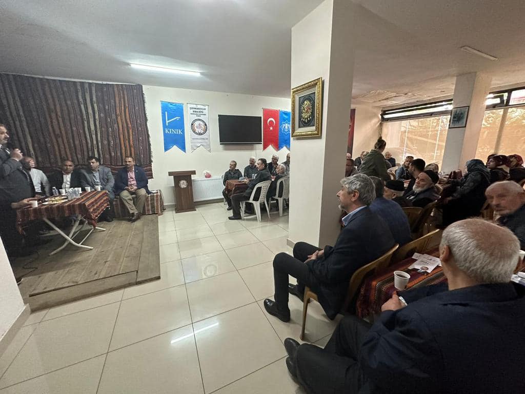 Hasan Turan Kınık Köyü Derneği'ni ziyaret etti