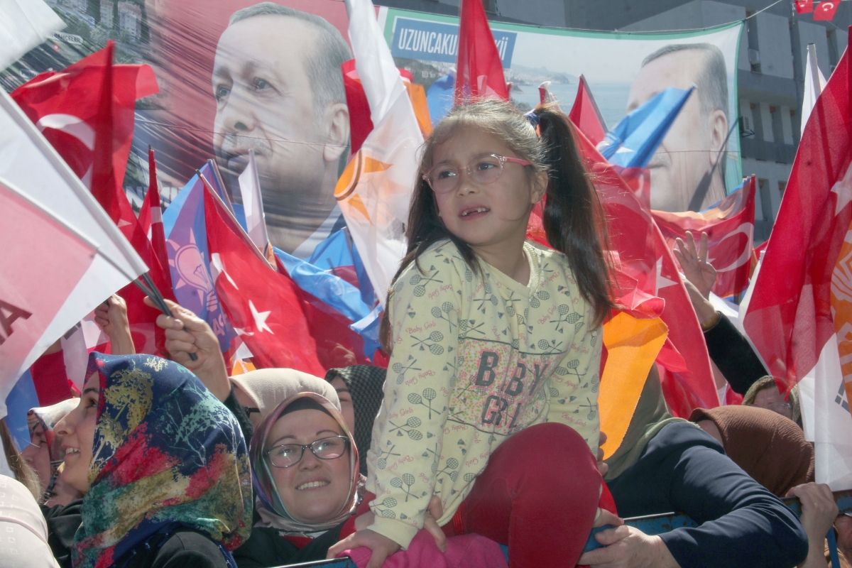 Cumhurbaşkanı Recep Tayyip Erdoğan Giresun'da