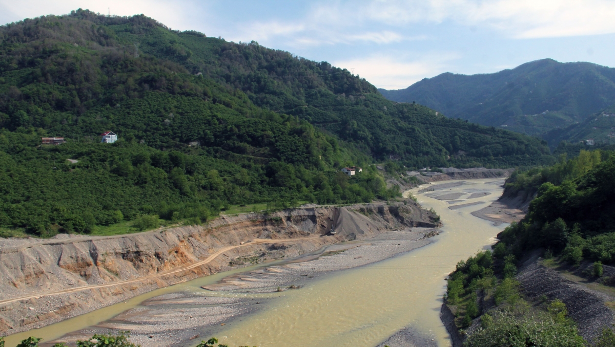 Doğu Karadeniz'de en riskli Harşit Çayı..