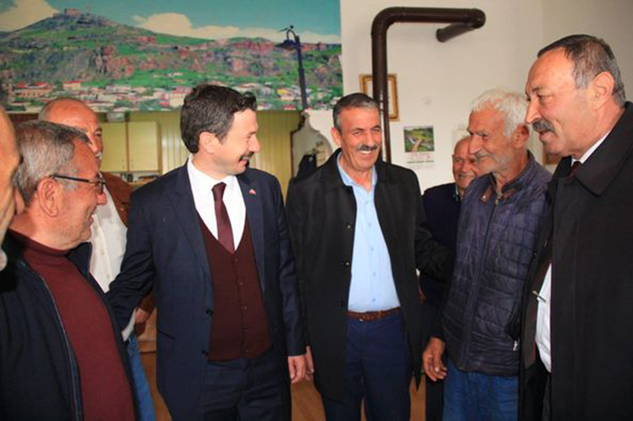 MHP Giresun Milletvekili Adayı Ertuğrul Gazi Konal, Şebinkarahisarda