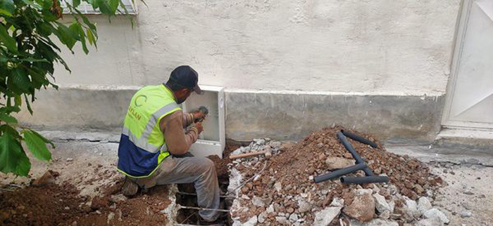 Şebinkarahisar’da doğalgaz çalışmaları aralıksız bir şekilde devam ediyor