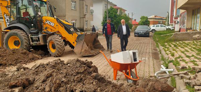 Şebinkarahisar’da doğalgaz çalışmaları aralıksız bir şekilde devam ediyor