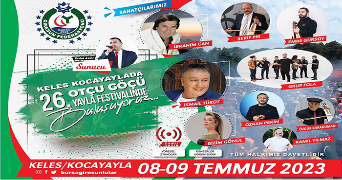 Bursa Giresunlular Federasyonu Otçu Göçü Festivaline Hazırlanıyor