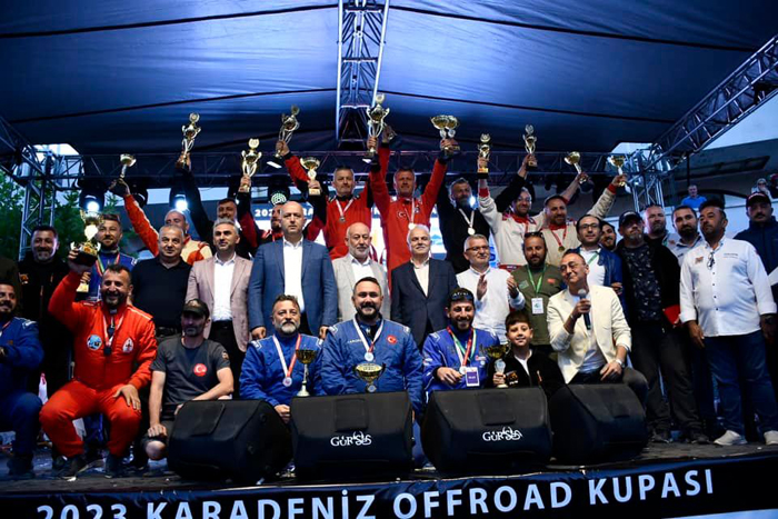 Şebinkarahisar 16. Karadeniz Off-Road yarışları tamamlandı