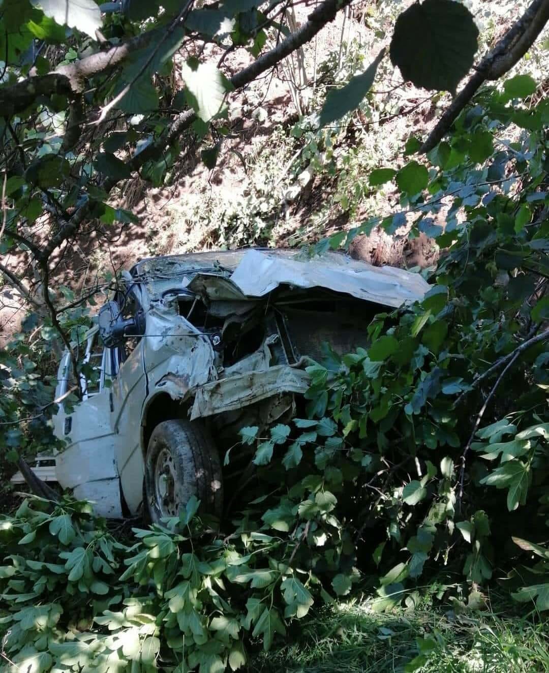 Giresun’da trafik kazası: 1 ölü, 6 yaralı
