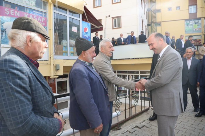 Giresun Valisi Mehmet Fatih Serdengeçti Çamoluk ilçesini ziyaret etti