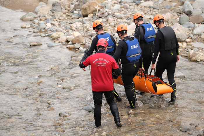 Giresun’da Nefes Kesen Sel Tatbikatı