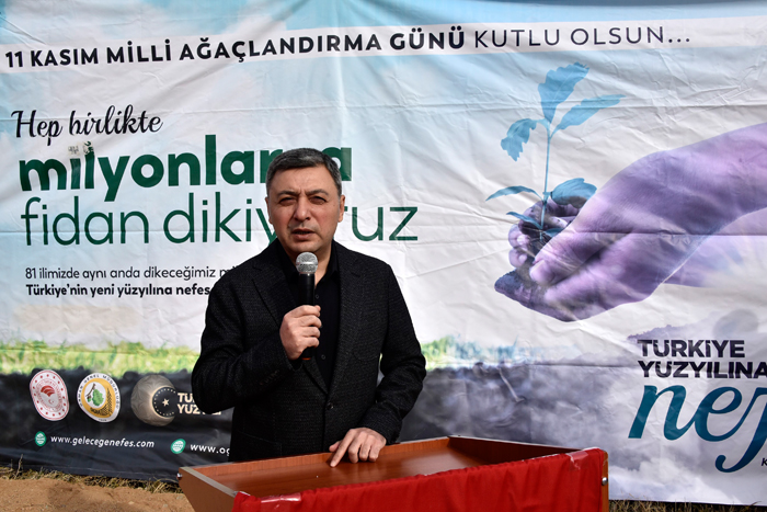 Ömer Dede’nin adı 2 bin 23 fidanla yaşatılacak