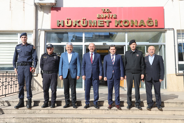 Giresun Valisi Mehmet Fatih Serdengeçti, Espiye ilçesinde