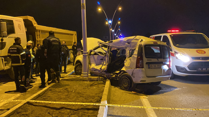 Alucra’yı yasa boğan kaza
