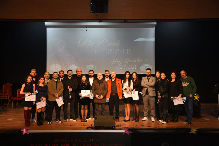Giresun’da Usta Çırak Konseri