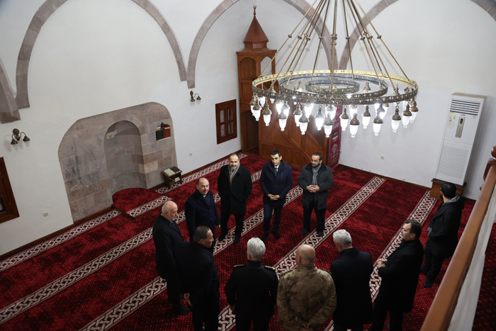 Merhum Belediye Başkanı Şahin Yılancı’nın ailesine ve Behramşah Camisine Ziyaret