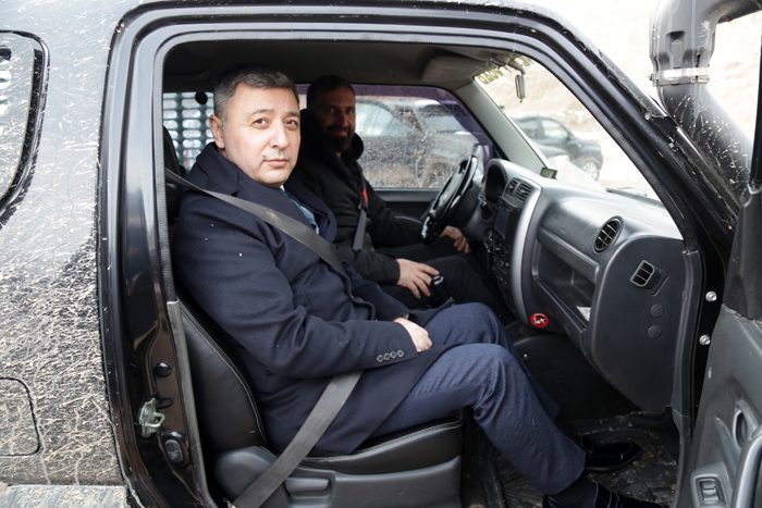 Gümüşhane Valisi Off-Road parkurunu test etti