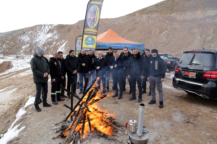 Gümüşhane Valisi Off-Road parkurunu test etti