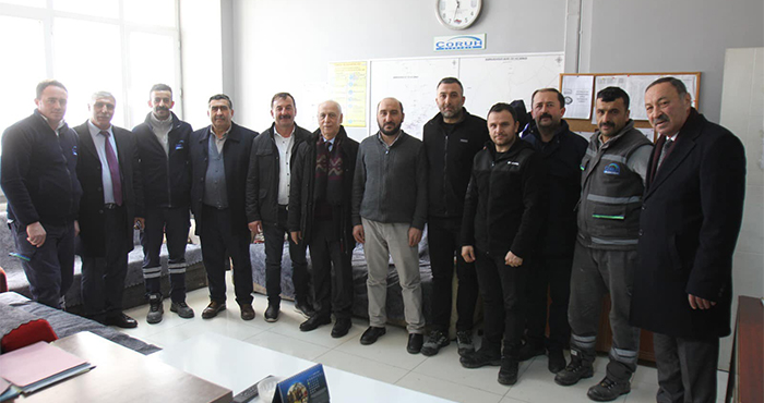 Bakıcı, resmi kurum ve kuruluşları ziyaret etti