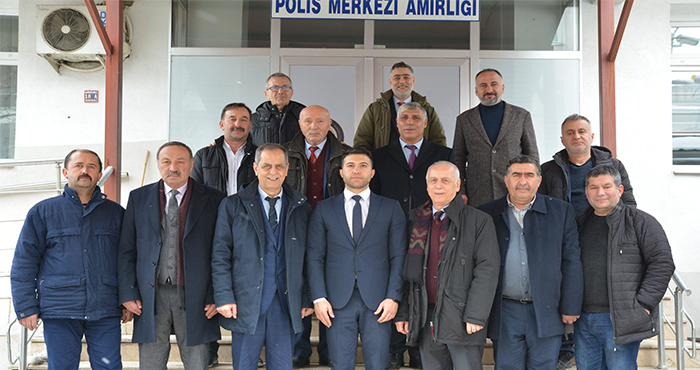 Bakıcı, resmi kurum ve kuruluşları ziyaret etti