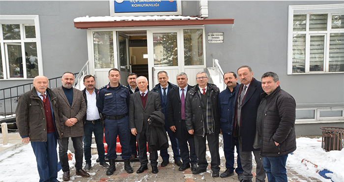 Bakıcı, resmi kurum ve kuruluşları ziyaret etti