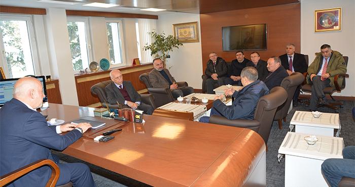 Bakıcı, resmi kurum ve kuruluşları ziyaret etti