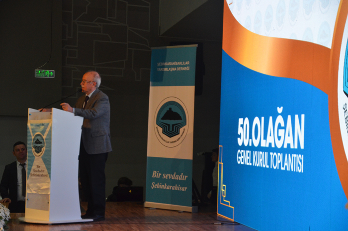 Şebinkarahisarlılara Yakışan 50. Olağan Genel Kurul Yapıldı