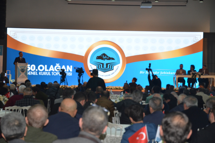 Şebinkarahisarlılara Yakışan 50. Olağan Genel Kurul Yapıldı