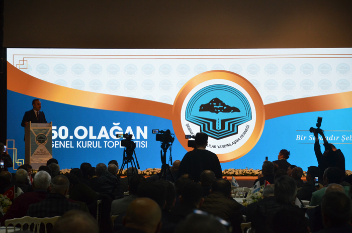 Şebinkarahisarlılara Yakışan 50. Olağan Genel Kurul Yapıldı