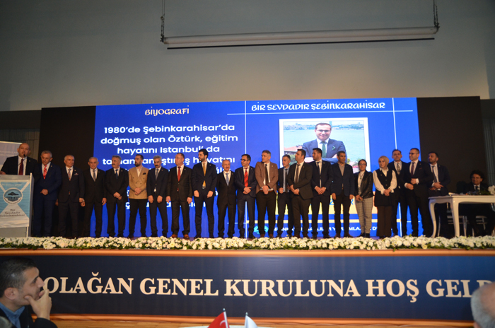 Şebinkarahisarlılara Yakışan 50. Olağan Genel Kurul Yapıldı