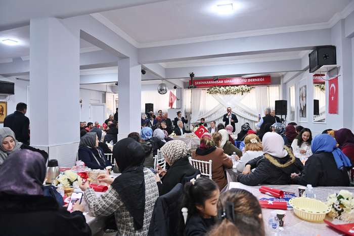 Şebinkarahisar Sipahi Köyü Derneği Kahvaltılı toplantı