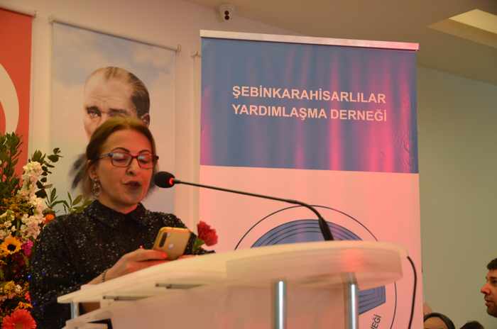 Şebinkarahisarlı kadınlar anlamlı günde buluştu