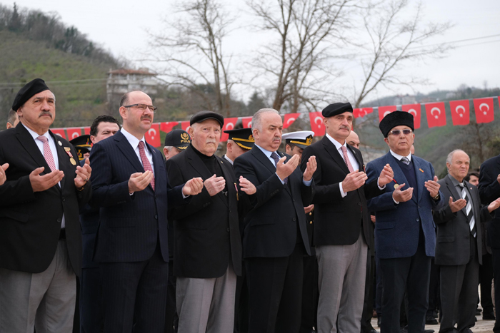 Çanakkale Deniz Zaferi'nin 109. Yıl Dönümü Çelenk Sunma Töreni