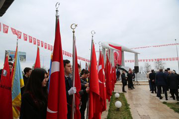Çanakkale Deniz Zaferi'nin 109. Yıl Dönümü Çelenk Sunma Töreni