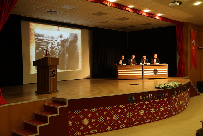 Giresun’da “1915’ten 2024’e Çanakkale Ruhu” Konulu Panel düzenlendi