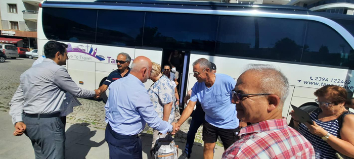 Yunanistan’dan Ata Topraklarına Ziyaret