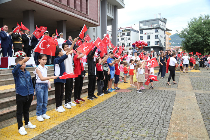 Giresun’da 30 Ağustos Zafer Bayramı’nın 102. yıl dönümü coşkuyla kutlandı