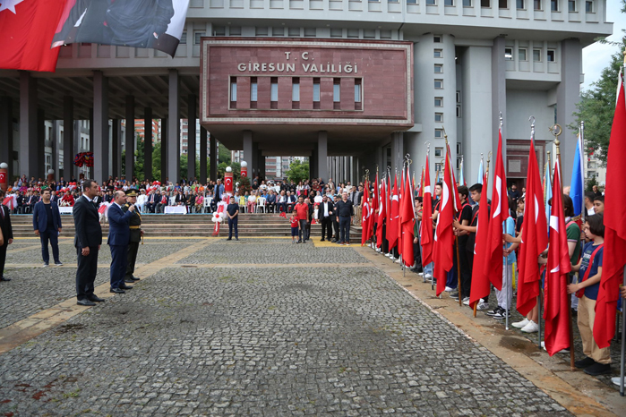 Giresun’da 30 Ağustos Zafer Bayramı’nın 102. yıl dönümü coşkuyla kutlandı