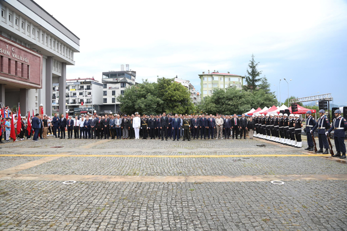 Giresun’da 30 Ağustos Zafer Bayramı’nın 102. yıl dönümü coşkuyla kutlandı