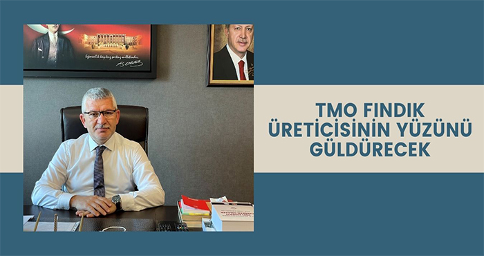 Milletvekili Aydın; TMO Fındık üreticisinin yüzünü güldürecek