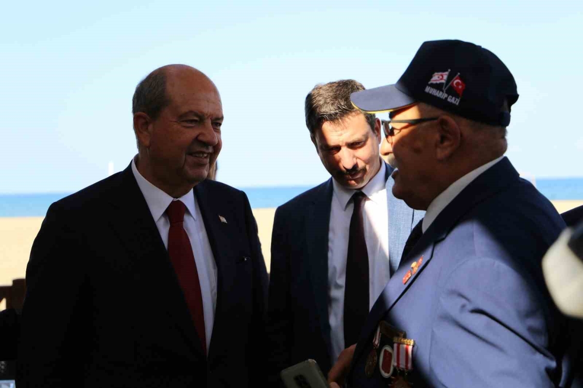 KKTC Cumhurbaşkanı Tatar Giresun’da Kıbrıs Gazileriyle yemekte bir araya geldi
